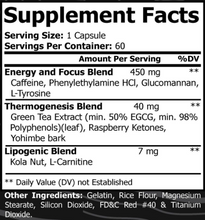 Load image into Gallery viewer, OXY BURN AM ADVANCED FAT-LOSS FORMULA