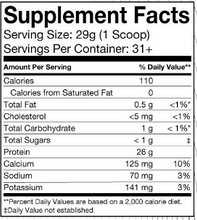 Load image into Gallery viewer, SMRT WHEY ISOLATE | 100% ISOLATE PROTEIN LOW CARB | VANILLA | 31+ SERVINGS | 26g PER SERVING