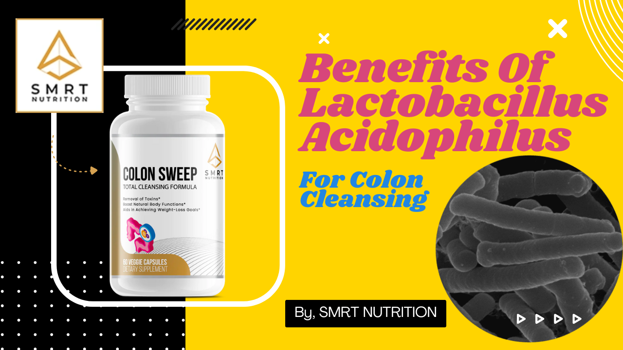Lactobacillus Acidophilus for Colon & Digestive Health smrtnutrition