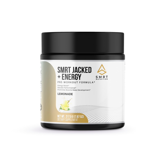 SMRT JACKED+ENERGY LEMONADE| PRE WORKOUT