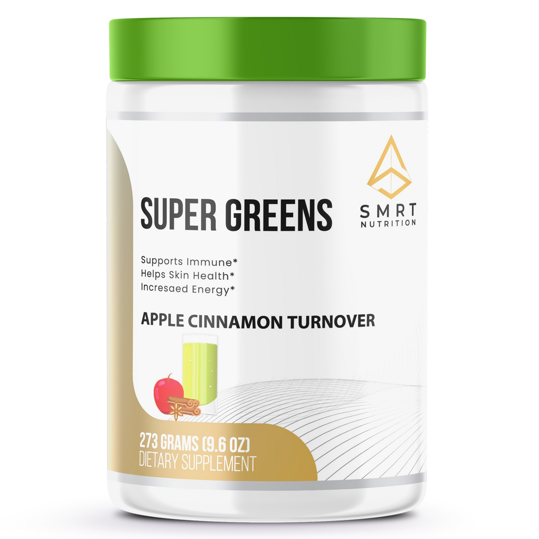 SMRT SUPER GREENS SUPERFOOD/ APPLE CINNAMON TURNOVER