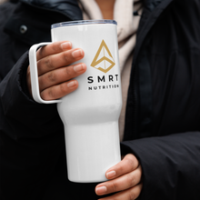 Load image into Gallery viewer, SMRT Nutrition Travel mug with a handle
