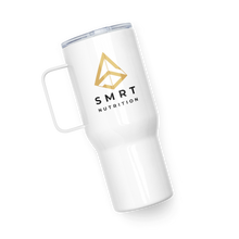 Load image into Gallery viewer, SMRT Nutrition Travel mug with a handle
