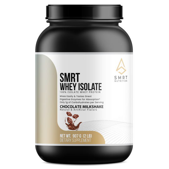 SMRT WHEY ISOLATE | 100% ISOLATE PROTEIN LOW CARB | CHOCOLATE