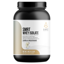 Load image into Gallery viewer, SMRT WHEY ISOLATE | 100% ISOLATE PROTEIN LOW CARB | Vanilla
